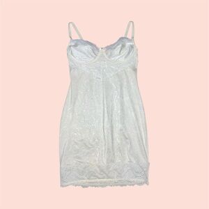 Vintage White Slip Dress